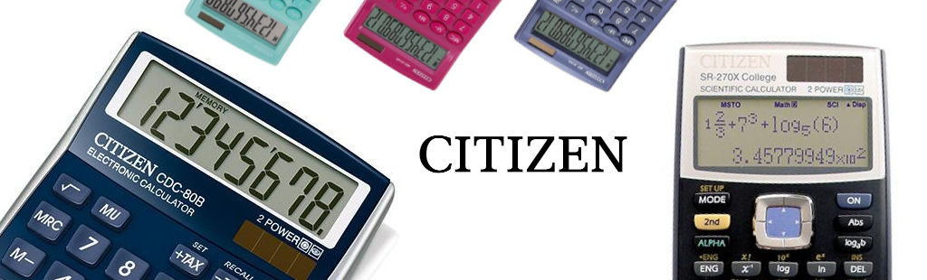 Kalkulacky-CITIZEN Kalkulacky-CITIZEN